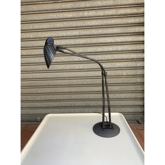 Image 1 of Vintage zwarte Tango lamp van Stephan Copeland circa 1989