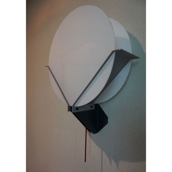 Image 1 of Vintage Lotus wandlamp van Michel Krechting voor Profilight 1982