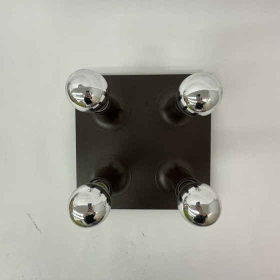 Image 1 of Vintage Space Age metalen wandlamp voor Cosack Leuchten Duitsland, 1970