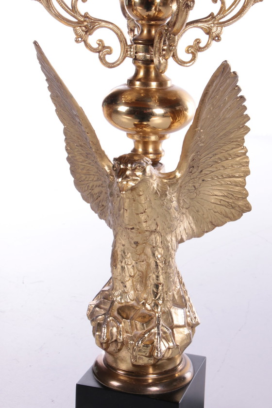 Image 1 of De Knudt - Eagle Guilded Table Lamp