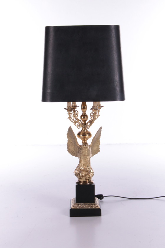 Image 1 of De Knudt - Eagle Guilded Table Lamp