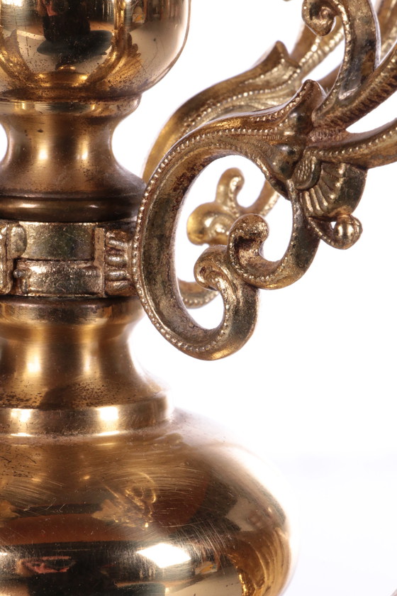 Image 1 of De Knudt - Eagle Guilded Table Lamp