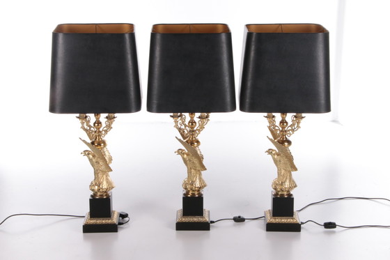 Image 1 of De Knudt - Eagle Guilded Table Lamp