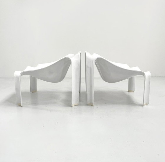 Image 1 of 2x F300 Loungestoel Door Pierre Paulin Voor Artifort, 1960S