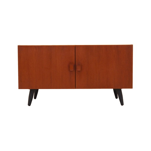 Teak kabinet, Deens ontwerp, 1970S, Productie: Denemarken