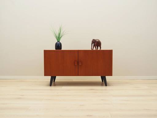 Teak kabinet, Deens ontwerp, 1970S, Productie: Denemarken