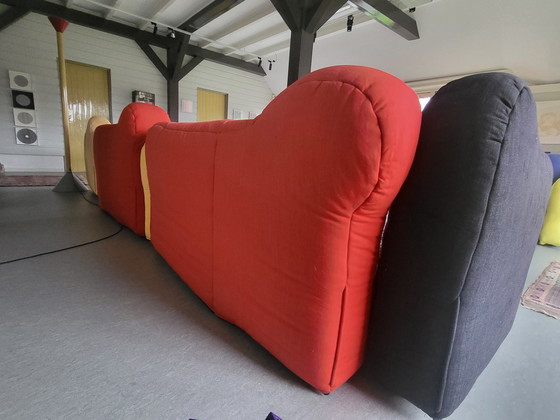 Image 1 of 2x Cassina Canareggio sofa by Gaetano Pesce