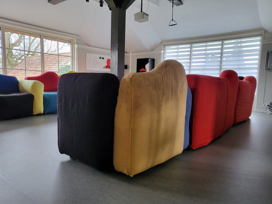 Image 1 of 2x Cassina Canareggio sofa by Gaetano Pesce