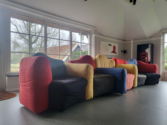 Image 1 of 2x Cassina Canareggio sofa by Gaetano Pesce