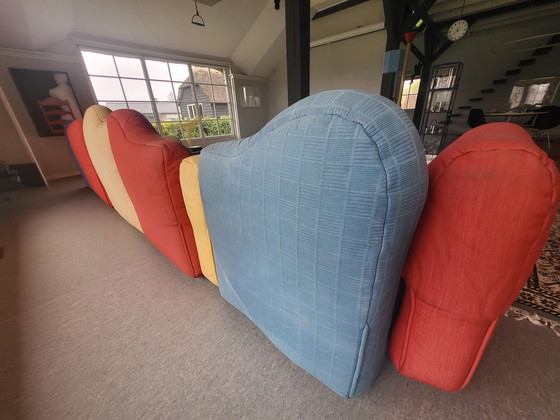 Image 1 of 2x Cassina Canareggio sofa by Gaetano Pesce