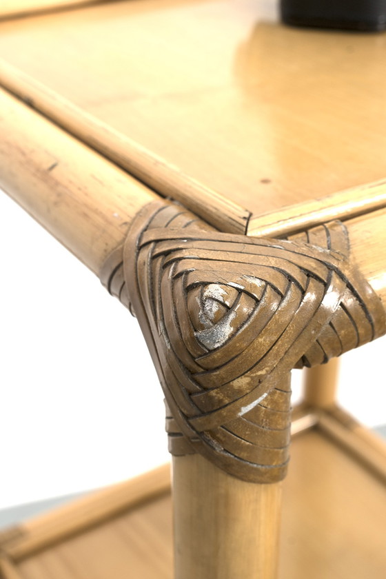 Image 1 of 2x vintage etagère tafeltjes