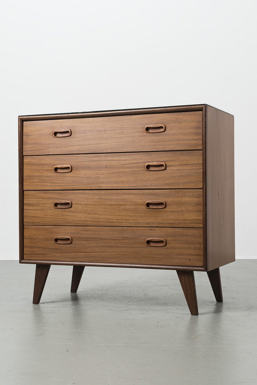 Mid Century teak ladekastje