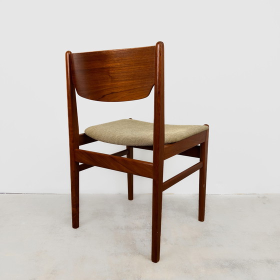 Image 1 of 2x prachtige Deense teakhouten stoelen, Mid Century