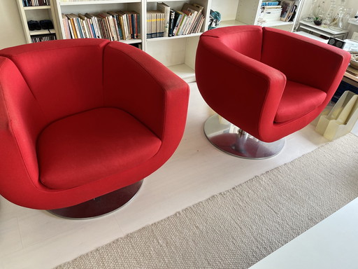 2x B&B Italia Tulip Stoelen