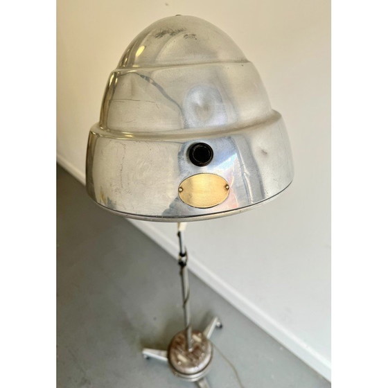 Image 1 of Vintage uitschuifbare medische vloerlamp op wielen, 1930