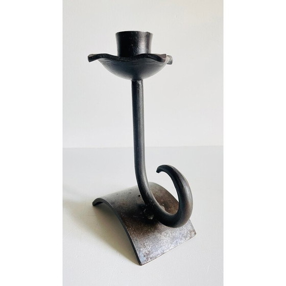 Image 1 of Vintage Brutalistische kandelaar