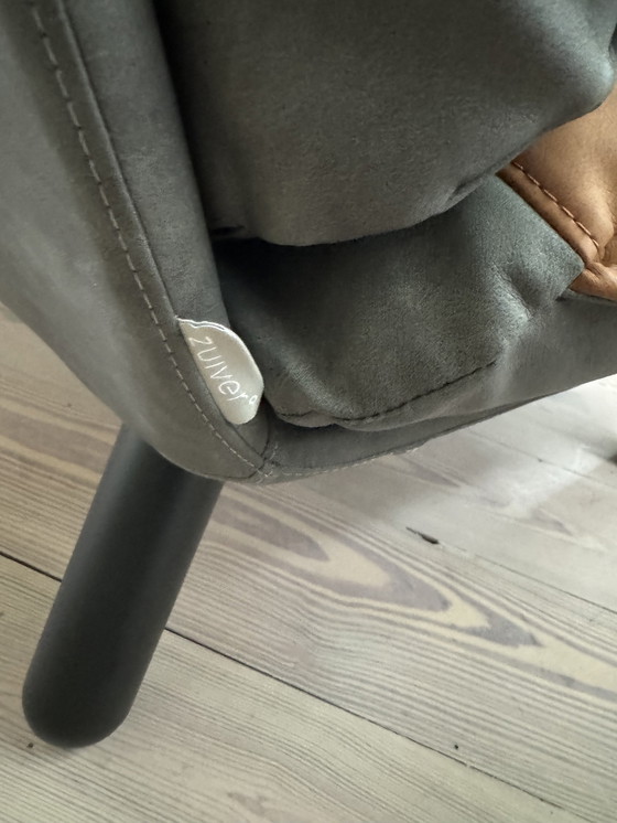 Image 1 of Zuiver De Lazy Sack Fauteuil Met Hocker