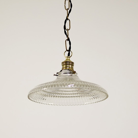 Image 1 of Art Deco Holophane Hanglamp