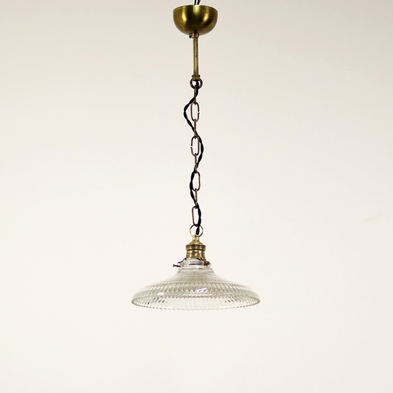 Image 1 of Art Deco Holophane Hanglamp