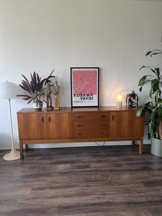 Image 1 of Vintage Xxl Sideboard - Deens Uitstraling 