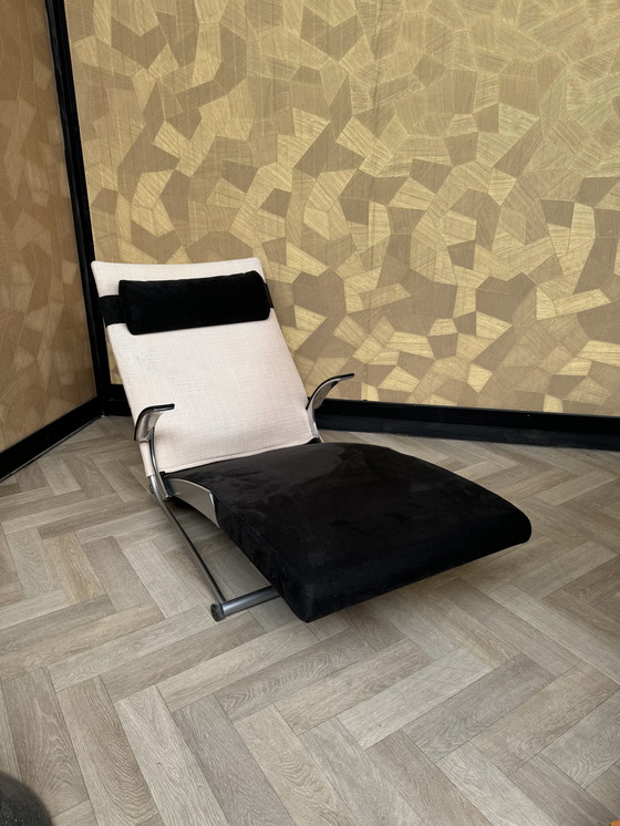 Image 1 of Chaise Lounge / Relaxfauteuil Van Interprofil, Ontwerper Joachim Nees, Model X Chair.   