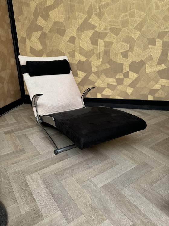 Image 1 of Chaise Lounge / Relaxfauteuil Van Interprofil, Ontwerper Joachim Nees, Model X Chair.   