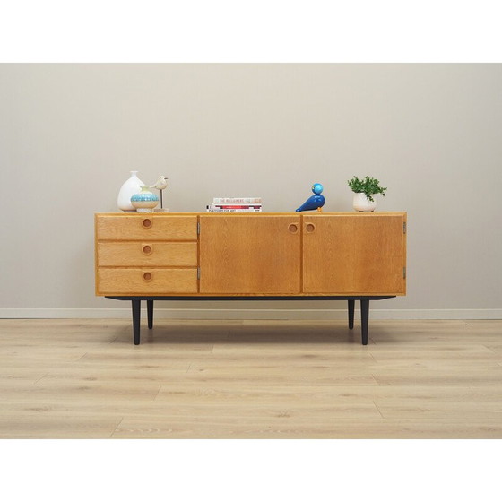 Image 1 of Vintage Deens essenhouten dressoir van Svend Langkilde, 1970