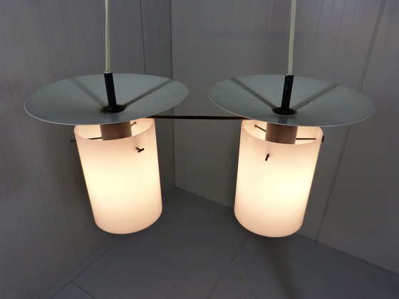 Image 1 of Hans Agne Jacobsson voor Markaryd, Zweden 1950's Hanglamp