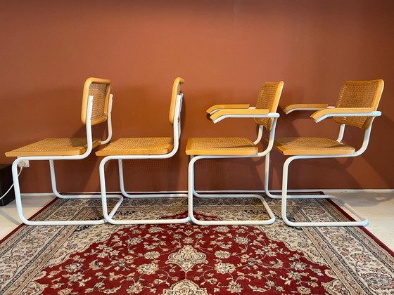 Image 1 of 4x Vintage Cesca stoelen