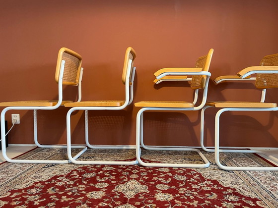 Image 1 of 4x Vintage Cesca stoelen
