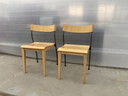 2x Ikea 90s Nordisk stoelen