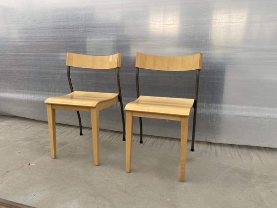 Image 1 of 2x Ikea 90s Nordisk stoelen