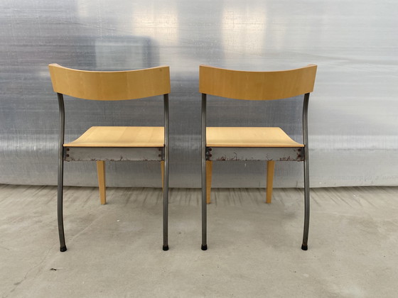 Image 1 of 2x Ikea 90s Nordisk stoelen