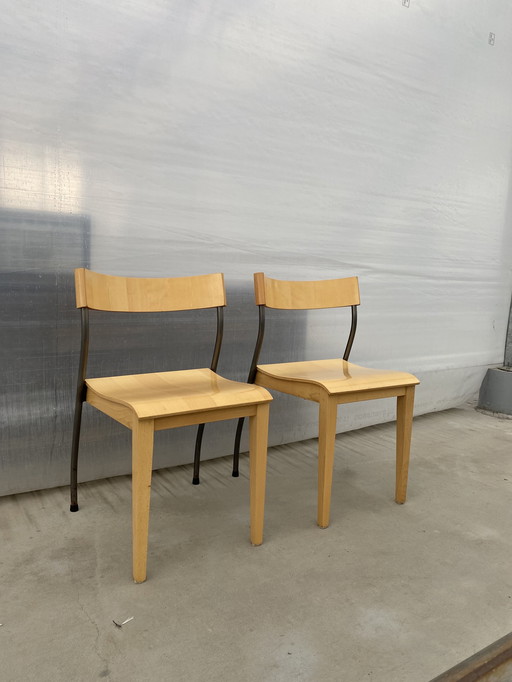 2x Ikea 90s Nordisk stoelen