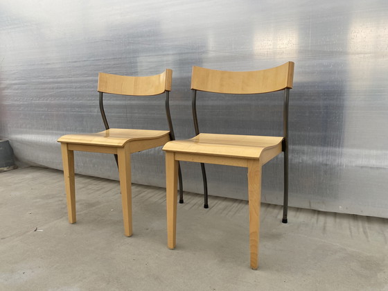 Image 1 of 2x Ikea 90s Nordisk stoelen