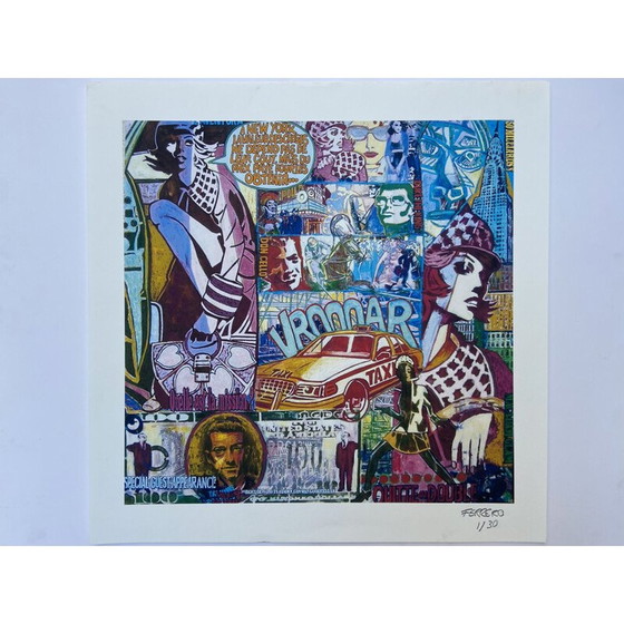 Image 1 of Vintage vroooar litho van Marc Ferrero