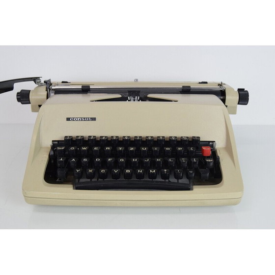 Image 1 of Mid century typemachine, Tsjecho-Slowakije 1980