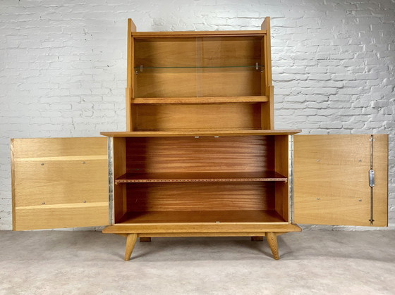 Image 1 of Vintage Midcentury Vitrinekast Scandinavisch Design 60S