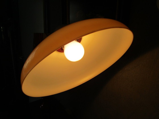 Image 1 of Prachtige Vroege Bureaulamp,Met Postzegelbakje.