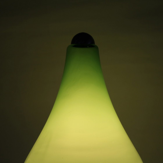 Image 1 of Vintage glazen lamp