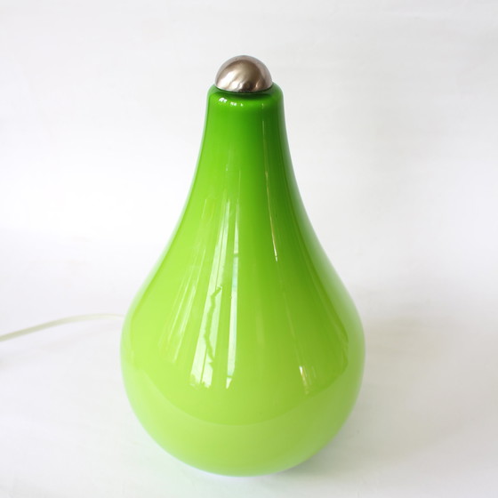 Image 1 of Vintage glazen lamp