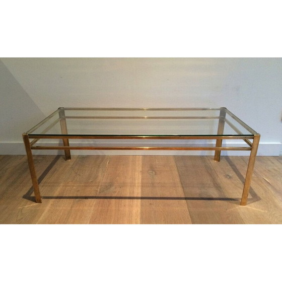 Image 1 of Vintage messing salontafel voor Broncz, 1970