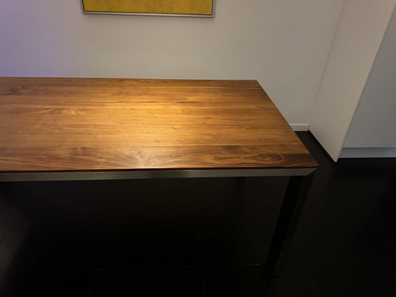 Image 1 of Bert Plantagie Eettafel Premium Notenhout Edge