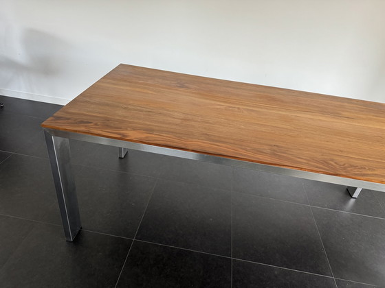 Image 1 of Bert Plantagie Eettafel Premium Notenhout Edge