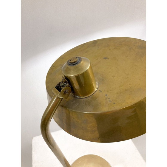 Image 1 of Vintage messing bureaulamp, Italië 1960