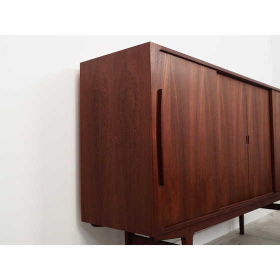 Image 1 of Vintage teakhouten highboard, Denemarken 1960