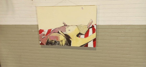 Image 1 of Gesigneerd origineel schilderij, 'Suntrapped', A. Wicks