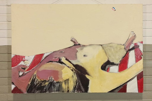 Gesigneerd origineel schilderij, 'Suntrapped', A. Wicks