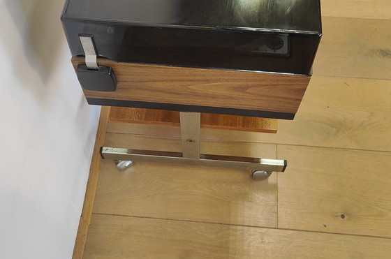 Image 1 of Vintage Loewe platenspelerkastje | 80"s - trolley, radio