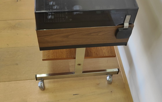 Image 1 of Vintage Loewe platenspelerkastje | 80"s - trolley, radio